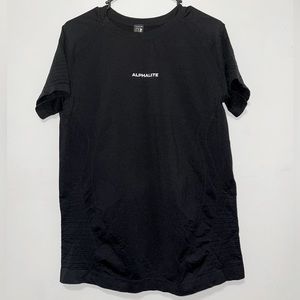 Alphalete Ozone Tee - Men High Performance Seamless Short Sleeve Tee -Size L